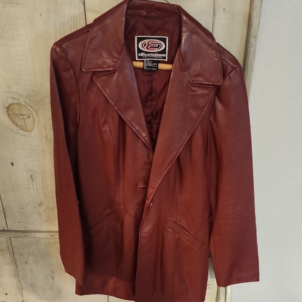 Revolution Red Trench Coat Classic Style